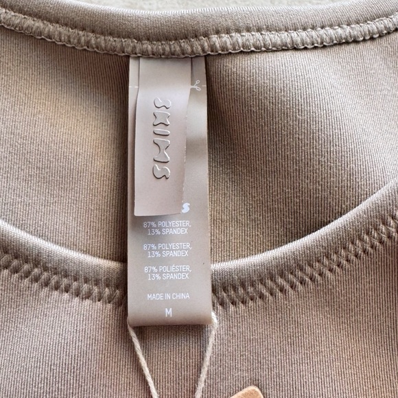 NEW SKIMS Sport Swim High Neck Top with Velcro - Picture 6 of 8